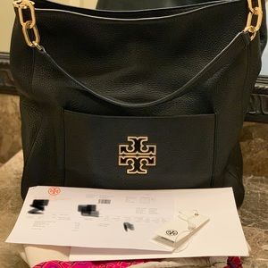New!  Used once Tory Burch Britain Large Hobo